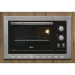 Forno-Eletrico-Embutir-Fischer-Fit-Line-Frontal-Inox-44-L-