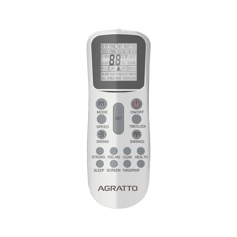 ArCondicionadoSplitAgrattoNeo18000BTUhFrioICS18FR4022