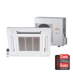 ArCondicionadoSplitCasseteInverterFujitsu29000BTUhQuenteeFrioAUBA30LCL