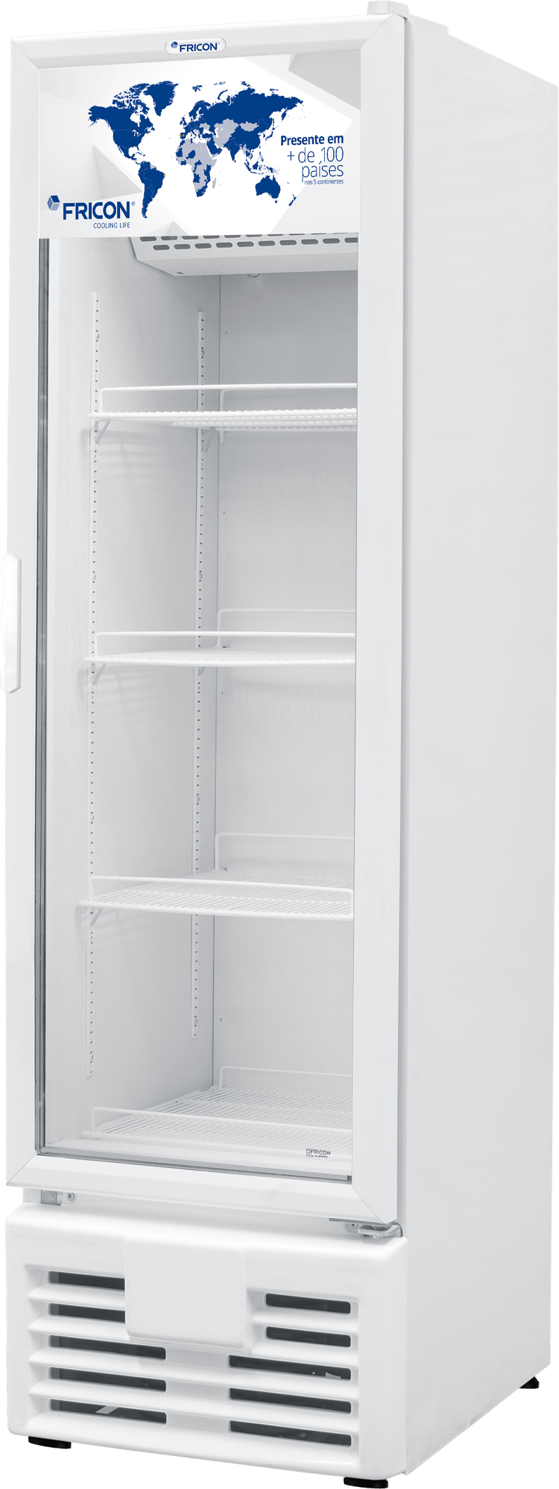 Freezer-Vertical-Fricon-Dupla-Acao-Porta-de-Vidro-VCED-284L-–-220-Volts