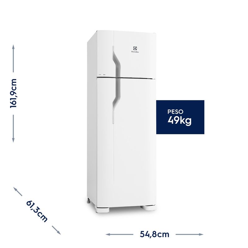 Refrigerador-Electrolux-Cycle-Defrost-260-Litros-Branco-DC35A-–-220-Volts