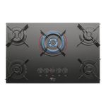 CooktopFischerFitLineMesadeVidro5Bocas–Bivolt