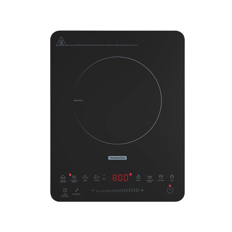 CooktopTramontinaPortatilSlimTouch–127Volts