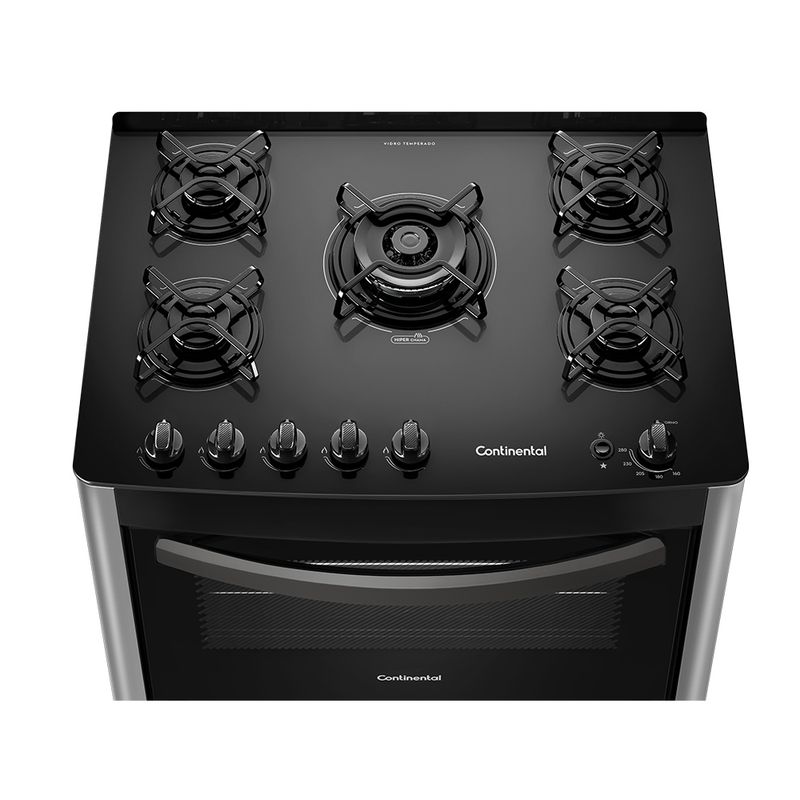 FogaoContinental5BocasPrataFC5VSBivolt