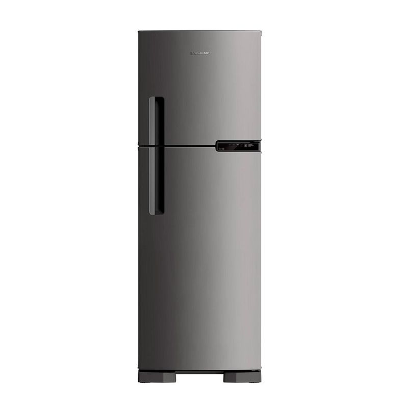 RefrigeradorBrastempFrostFree375litrosInoxBRM44HK–127Volts