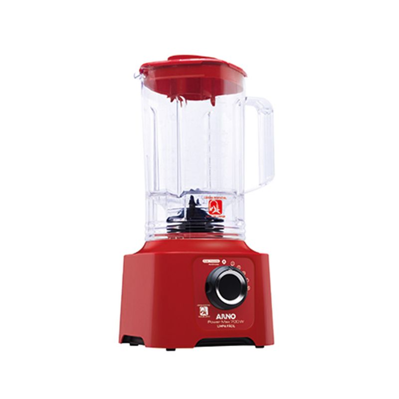 Liquidificador-Arno-Power-Max-700-Limpa-Facil-Vermelho-LN61-–-220-Volts