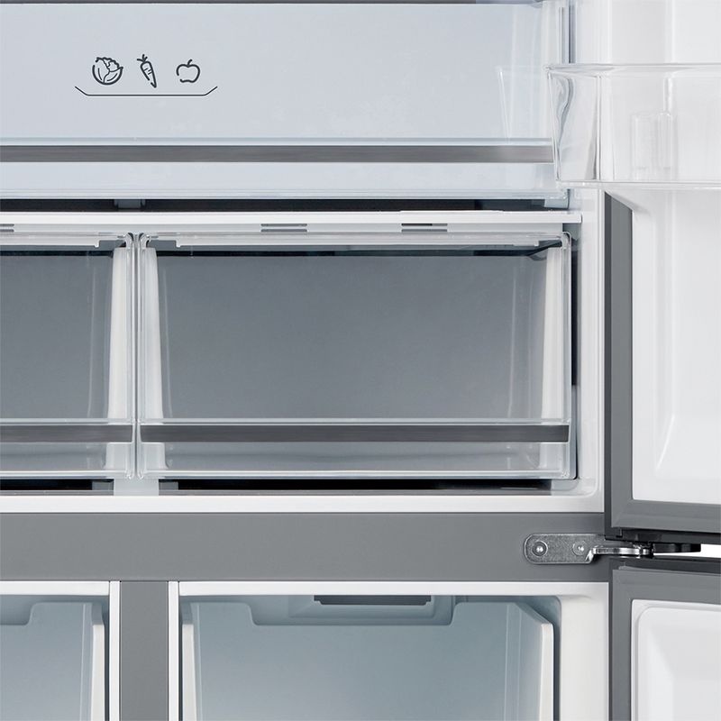 Refrigerador-Midea-French-Door-Inverter-Quattro-482-Litros-Inox-MD-RF556-–-127-Volts