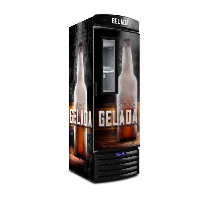 CervejeiraMetalfrio434LitroscomVisorExpositorVN44FL–127volts