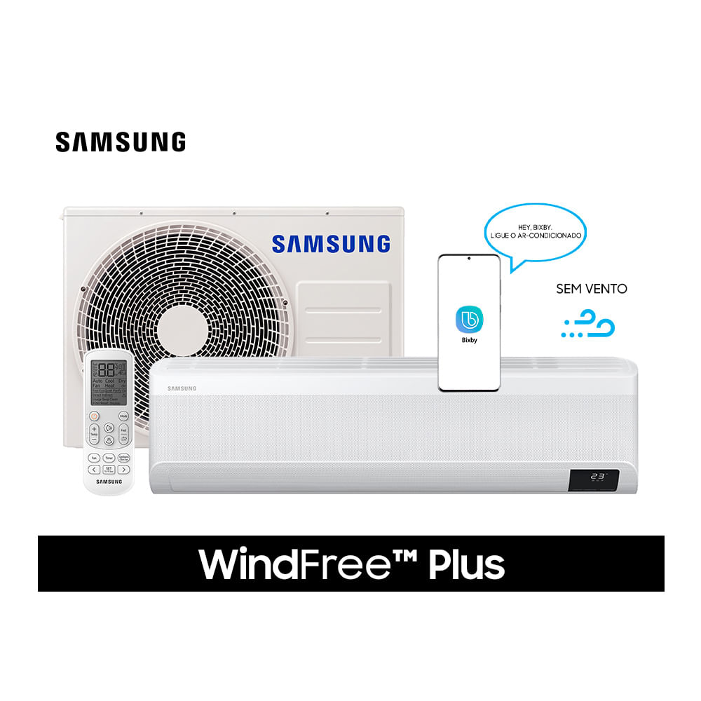 Ar Condicionado Split HI-Wall Samsung Max Plus 24000 Btus Frio 220v -  Produto - TemperFrio