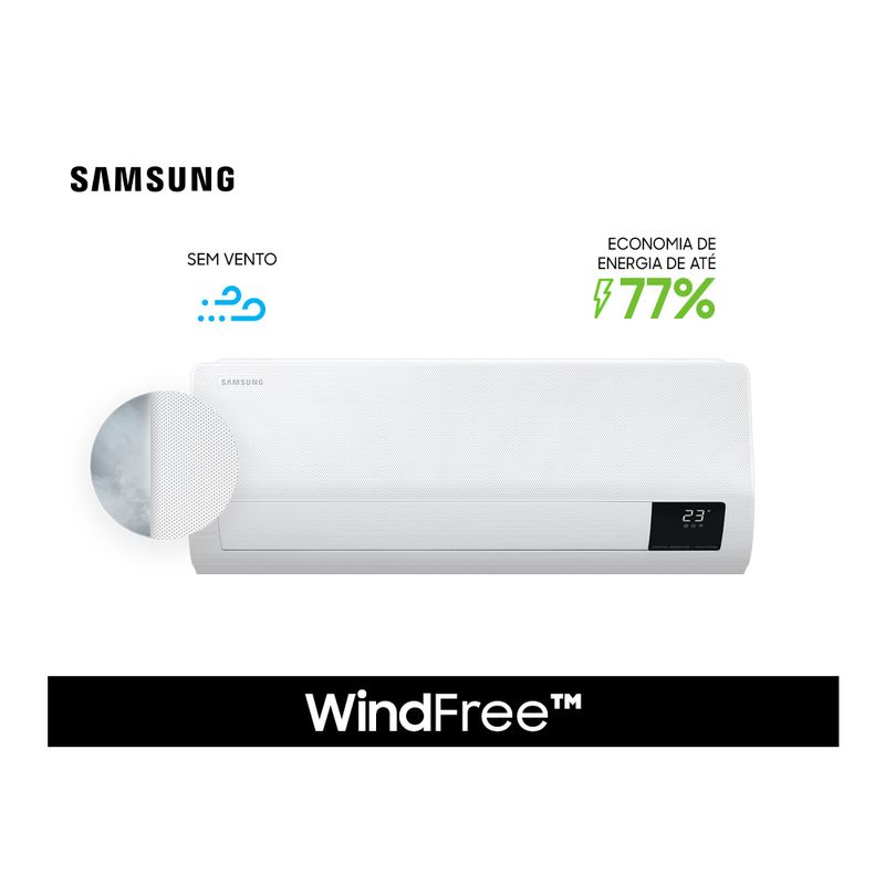 ArCondicionadoSplitInverterWindFree18000BTUhQuenteeFrioMonofasico–220Volts