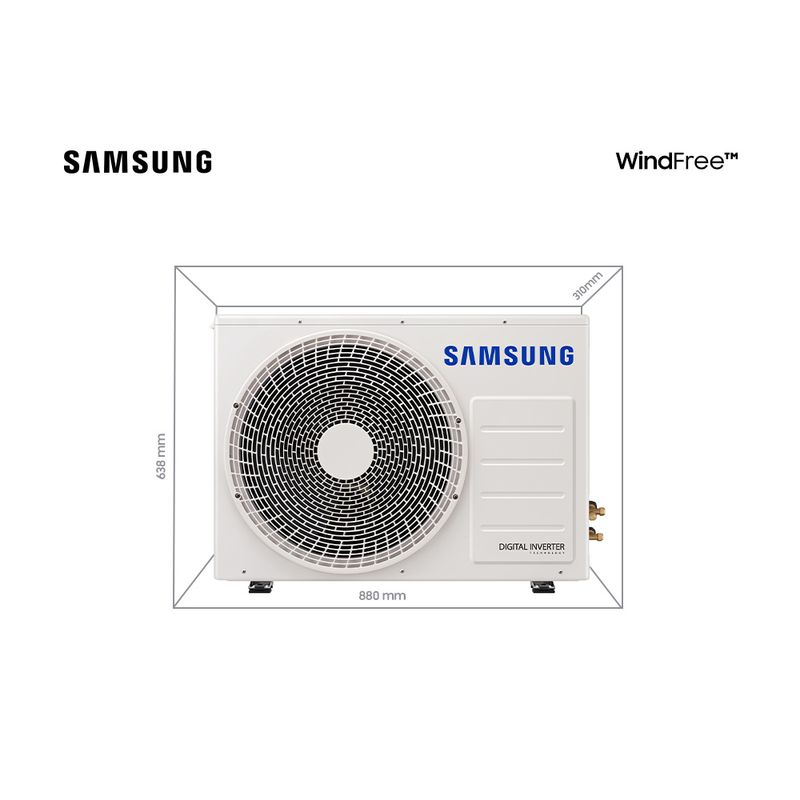 ArCondicionadoSplitInverterWindFree18000BTUhQuenteeFrioMonofasico–220Volts