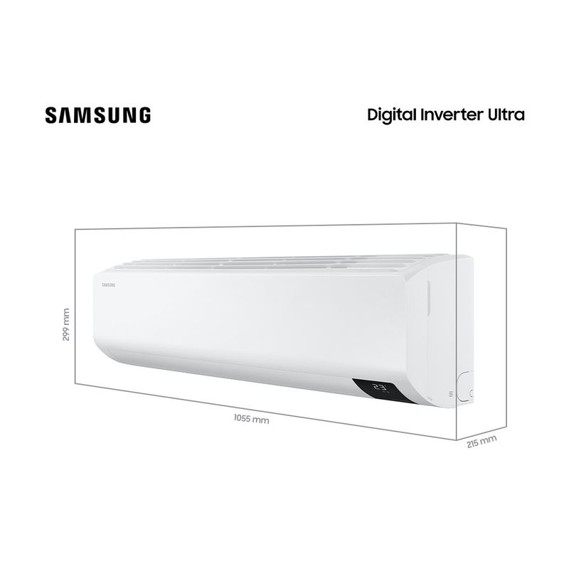 ArCondicionadoSplitHiWallSamsungDigitalInverterUltra22000BTUhQuenteeFrioMonofasico–220Volts
