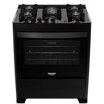 Fogao-de-Piso-Dako-5-Bocas-Supreme-Glass-com-Mesa-de-Vidro-e-Tripla-Chama-Preto-–-Bivolt