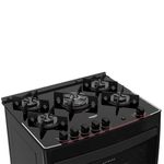 Fogao-de-Piso-Dako-5-Bocas-Supreme-Glass-com-Mesa-de-Vidro-e-Tripla-Chama-Preto-–-Bivolt