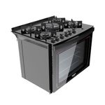 Fogao-de-Embutir-Dako-5-Bocas-Glass-com-Mesa-de-Vidro-e-Tripla-Chama-Preto-–-Bivolt-