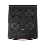 Fogao-de-Piso-Dako-4-Bocas-Glass-com-Mesa-de-Vidro-e-Mega-Chama-Preto-–-Bivolt