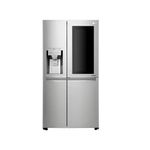 Refrigerador-Smart-LG-Side-by-Side-601-Litros-Inverter-com-InstaView-Door-in-Door-e-Hygiene-Fresh-Inox-GC-X247CSBV-–-127-Volts