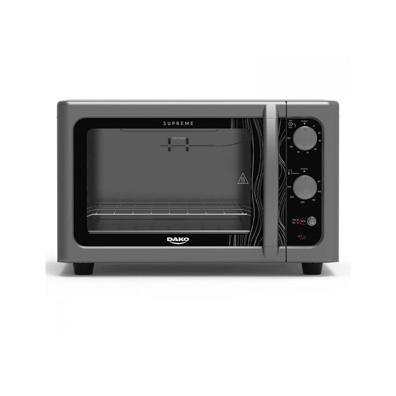 FornoEletricoDako44LitrosSupremecomGrillDouradorTitanium–127Volts
