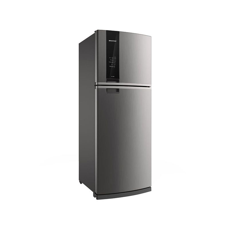 Refrigerador-Brastemp-Frost-Free-Duplex-462-Litros-com-Turbo-Control-Inox-BRM56AK-–-220-Volts