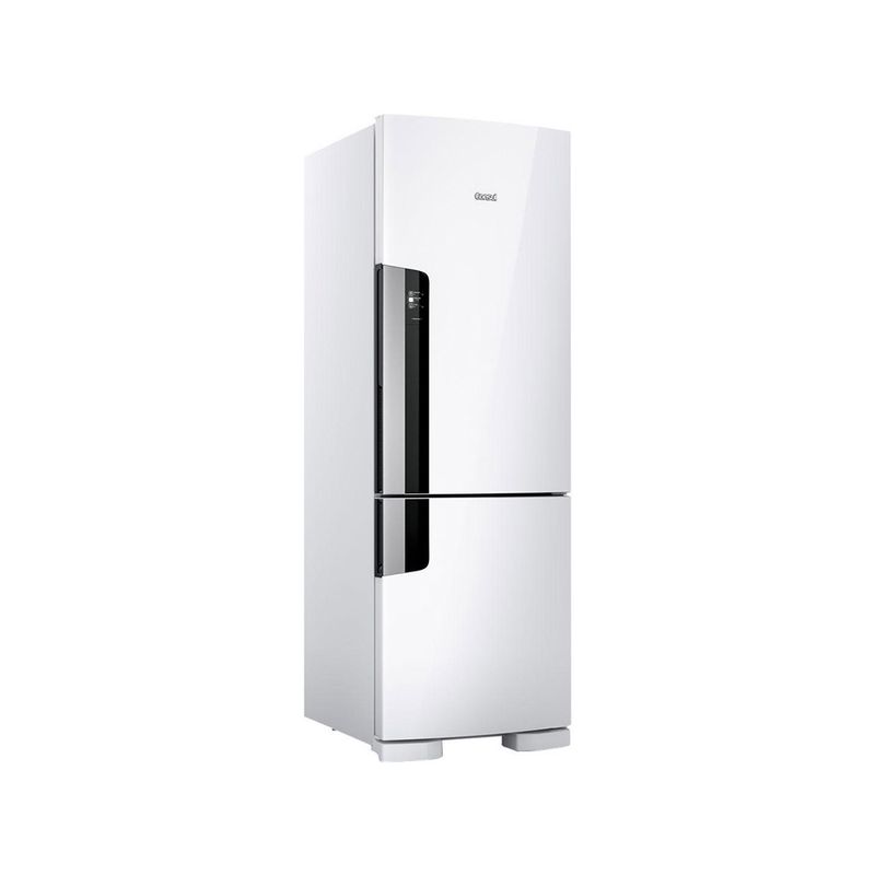 RefrigeradorConsulFrostFreeDuplex397LitroscomFreezerEmbaixoBrancaCRE44AB–220Volts