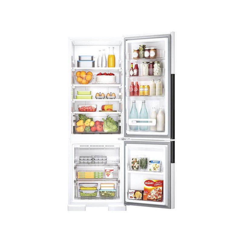 RefrigeradorConsulFrostFreeDuplex397LitroscomFreezerEmbaixoBrancaCRE44AB–220Volts