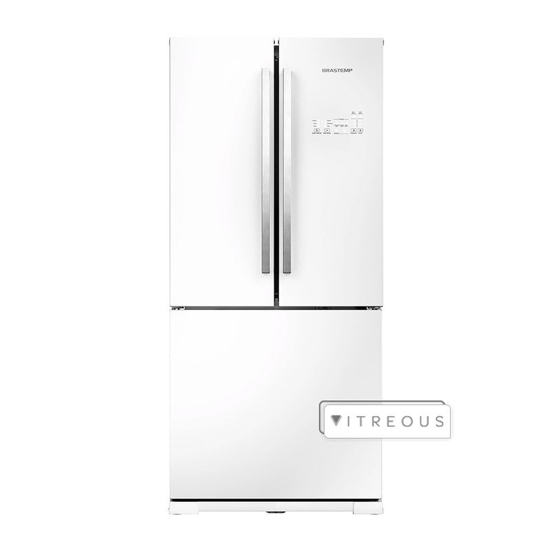 Refrigerador-Brastemp-Frost-Free-540-Litros-Side-Inverse-Vitreous-Branco-GRO80AB-–-127-Volts