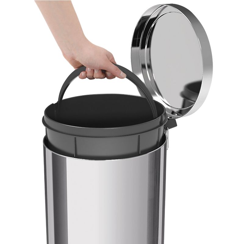 Lixeira-com-Pedal-Tramontina-Brasil-30-Litros-com-Balde-Interno-Removivel-e-Acabamento-Inox-Polido
