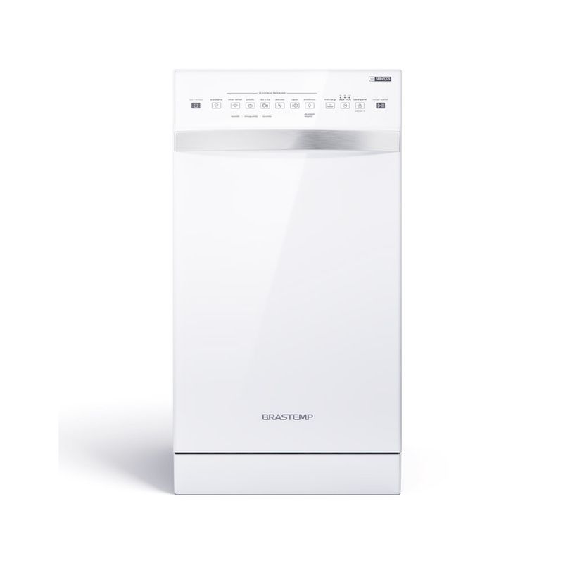 LavaLoucasBrastemp10ServicoscomCicloPesadoBrancaBLF10BB–220Volts