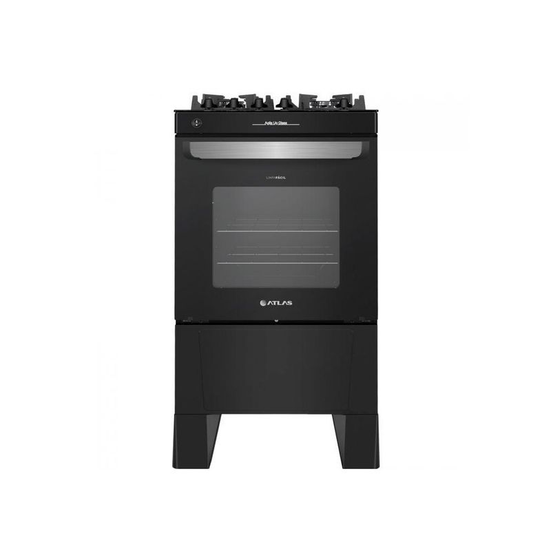 Fogao-de-Piso-Atlas-Agile-Up-4-Bocas-Preto-com-Mesa-de-Vidro----Bivolt
