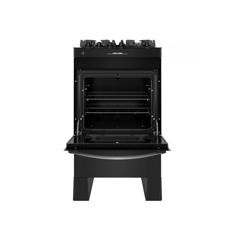 Fogao-de-Piso-Atlas-Agile-Up-4-Bocas-Preto-com-Mesa-de-Vidro----Bivolt