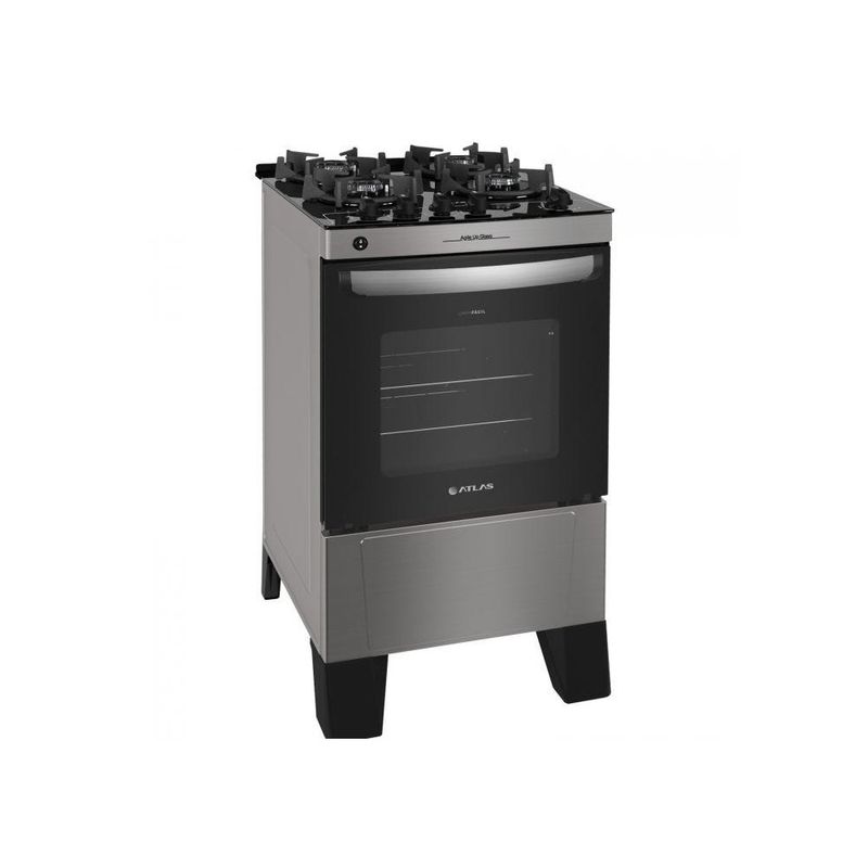 Fogao-4-Bocas-com-Mesa-de-Vidro--Atlas-Inox--Agile-Up---Bivolt