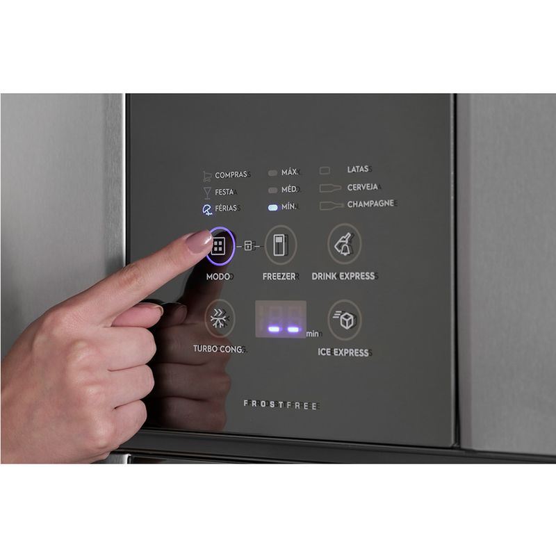 Refrigerador-Electrolux-Frost-Free-553-Litros-Infinity-Inox-DF82X-–-220-Volts