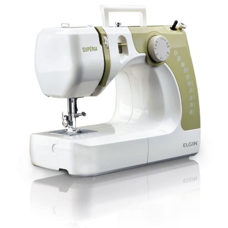 Maquina-de-Costura-Elgin-Superia-Branca-e-Verde-JX-2050-–-220-Volts
