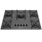 CooktopAtlas5BocasAgileUpGlassTCcomAcendimentoSuperautomaticoeMesadeVidroPreto–Bivolt