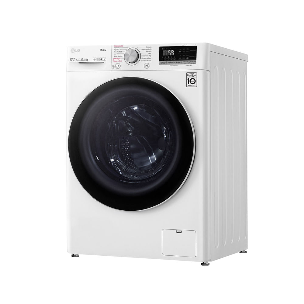 Lava-e-Seca-LG-13Kg-Smart-com-Inteligencia-Artificial-AIDD-Branca-VC4-–-127-Volts