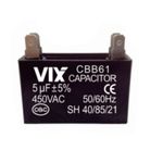 CapacitorPermanente5UFVix–450Volts