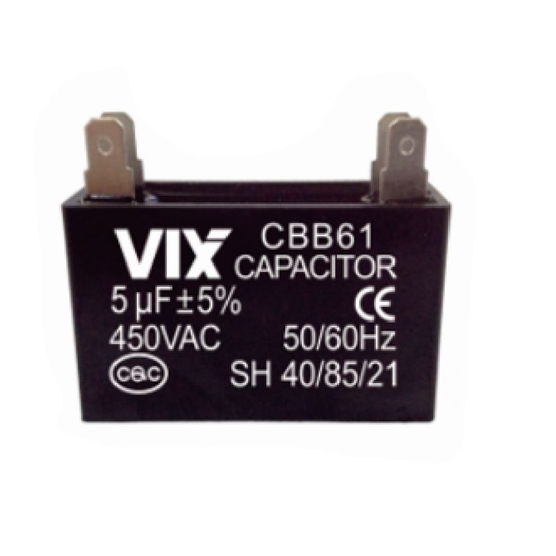 CapacitorPermanente5UFVix–450Volts