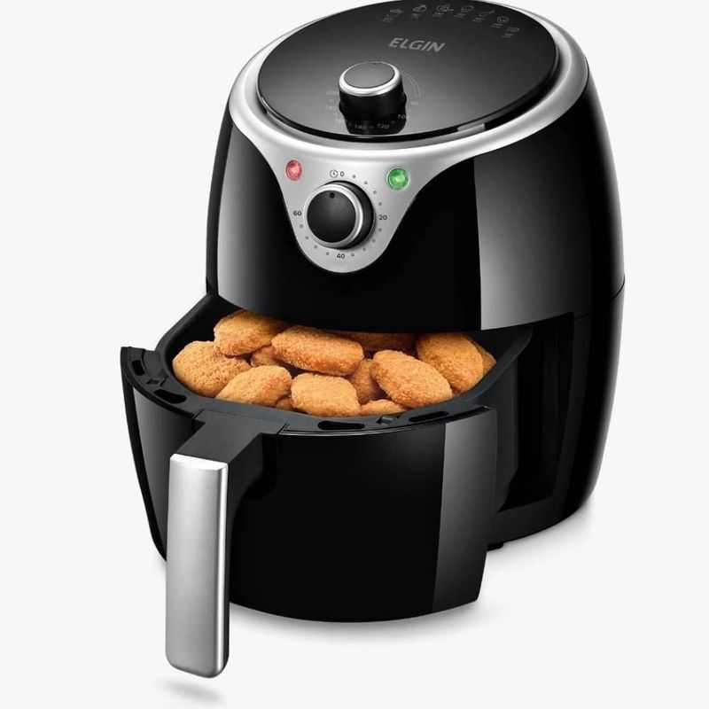 Fritaderia-Eletrica-Elgin-35-Litros-Flash-Fryer-sem-Oleo-Preta-–-127-Volts