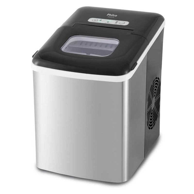 MaquinadeGeloPhilco12KgPrataPMG01PI–127Volts