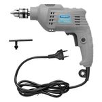 Furadeira-de-Impacto-Tramontina-Cinza-3-8--Uso-Domestico-com-Velocidade-Variavel-Sistema-de-Reversao-e-Botao-para-Travamento-de-Gatilho-–-127-Volts