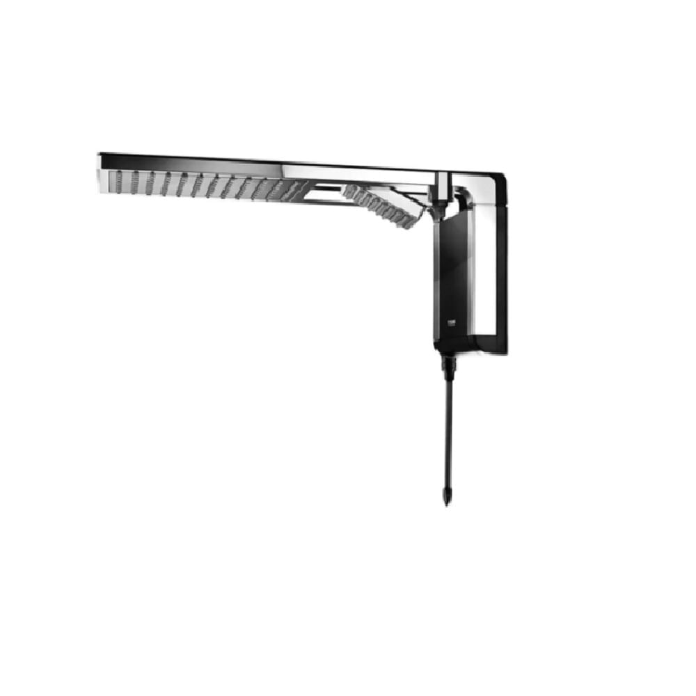 Chuveiro-Lorenzetti-Acqua-Duo-Preto-Cromado---220-Volts