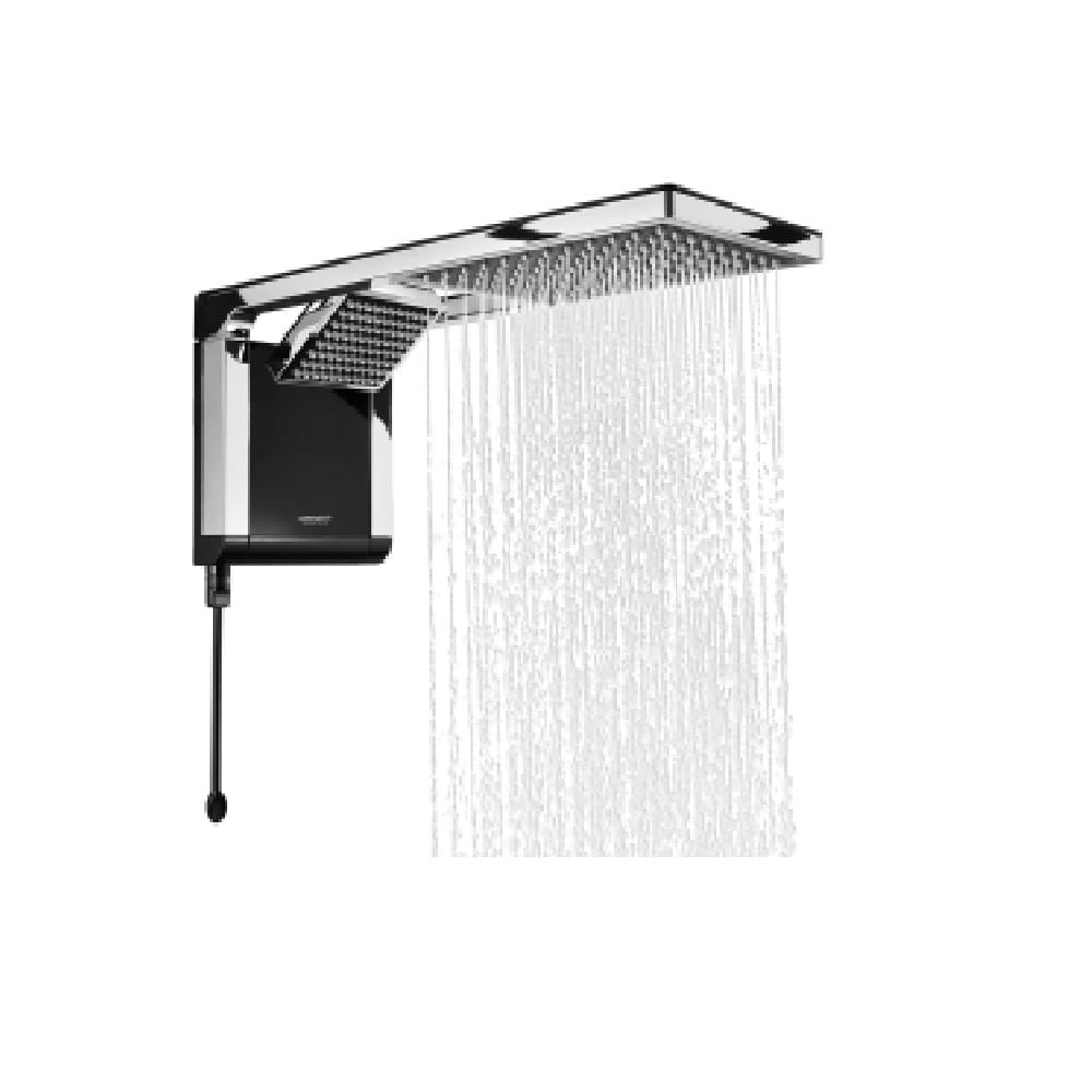 Chuveiro-Lorenzetti-Acqua-Duo-Preto-Cromado---220-Volts