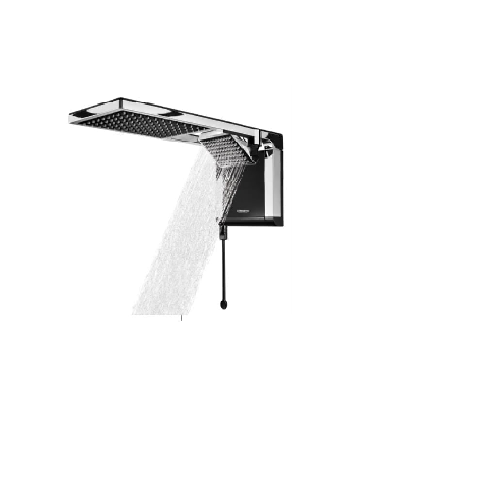 Chuveiro-Lorenzetti-Acqua-Duo-Preto-Cromado---220-Volts