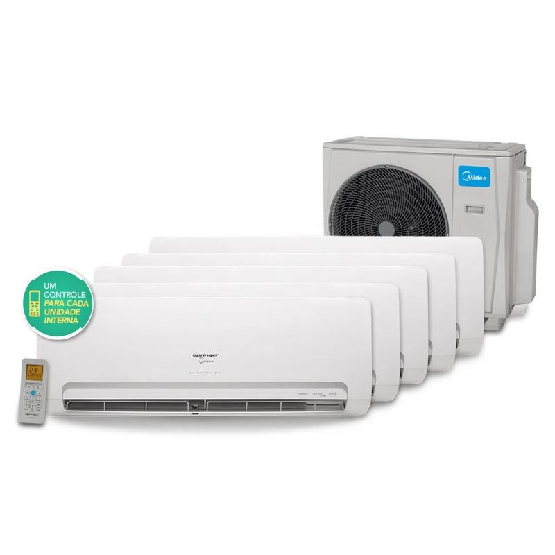 Ar-Condicionado-Multi-Split-Inverter-Springer-Midea-3x9.000-e-1x12.000-e-1x18.000-BTU-h-Quente-e-Frio-Monofasico-38MBPA42M5-–-220-Volts