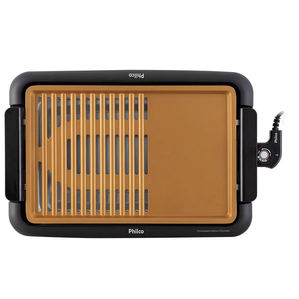 Churrasqueira-Eletrica-Philco-1500W-Preta-220V-PCQ1500D-