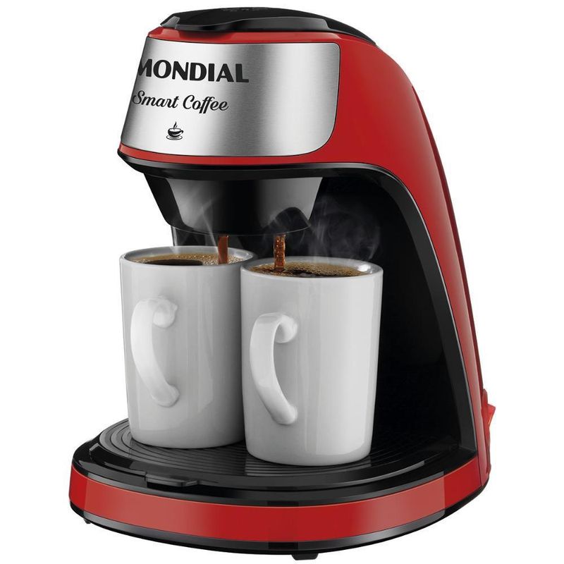 Cafeteira-Eletrica-Mondial-Smart-Coffee-Vermelha-Inox-C-42-2X-RI---127-Volts-