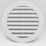 Grade-de-Saida-Fixa-Arkit-Redonda-para-Duto-de-5’’-125mm-S125-Branca-