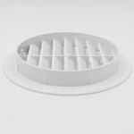 Grade-de-Saida-Fixa-Arkit-Redonda-para-Duto-de-5’’-125mm-S125-Branca-