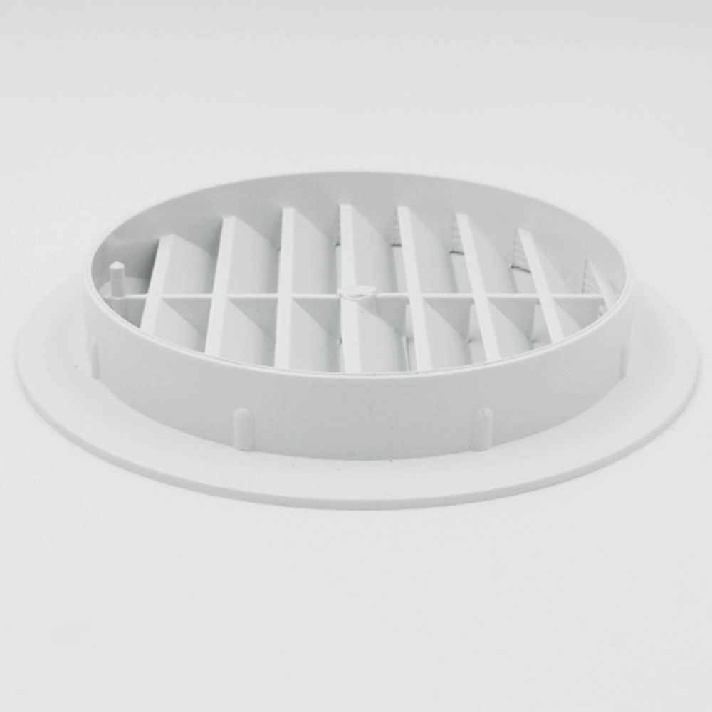 Grade-de-Saida-Fixa-Arkit-Redonda-para-Duto-de-5’’-125mm-S125-Branca-