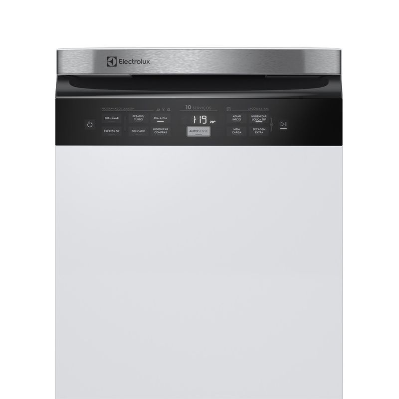 LavaLoucasElectrolux10ServicoscomFuncaoHigienizarComprasBrancoLL10B–127Volts